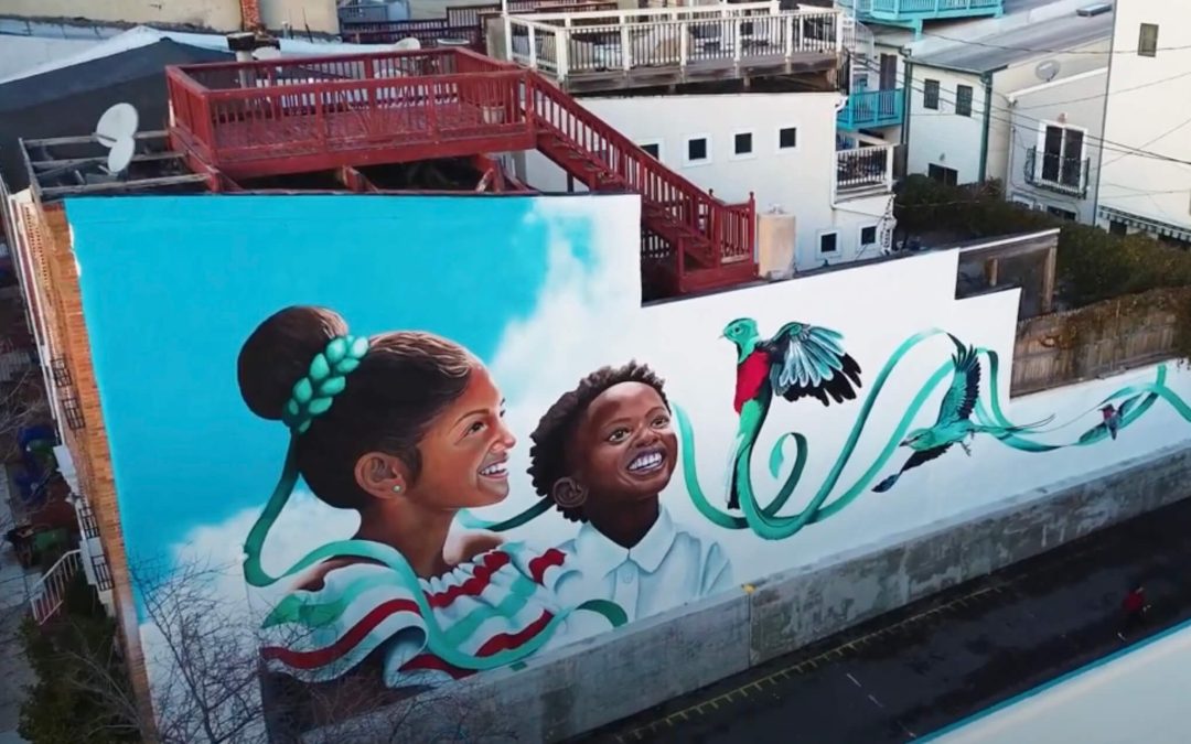 New Wolfe Street Mural Celebrates Community Roots